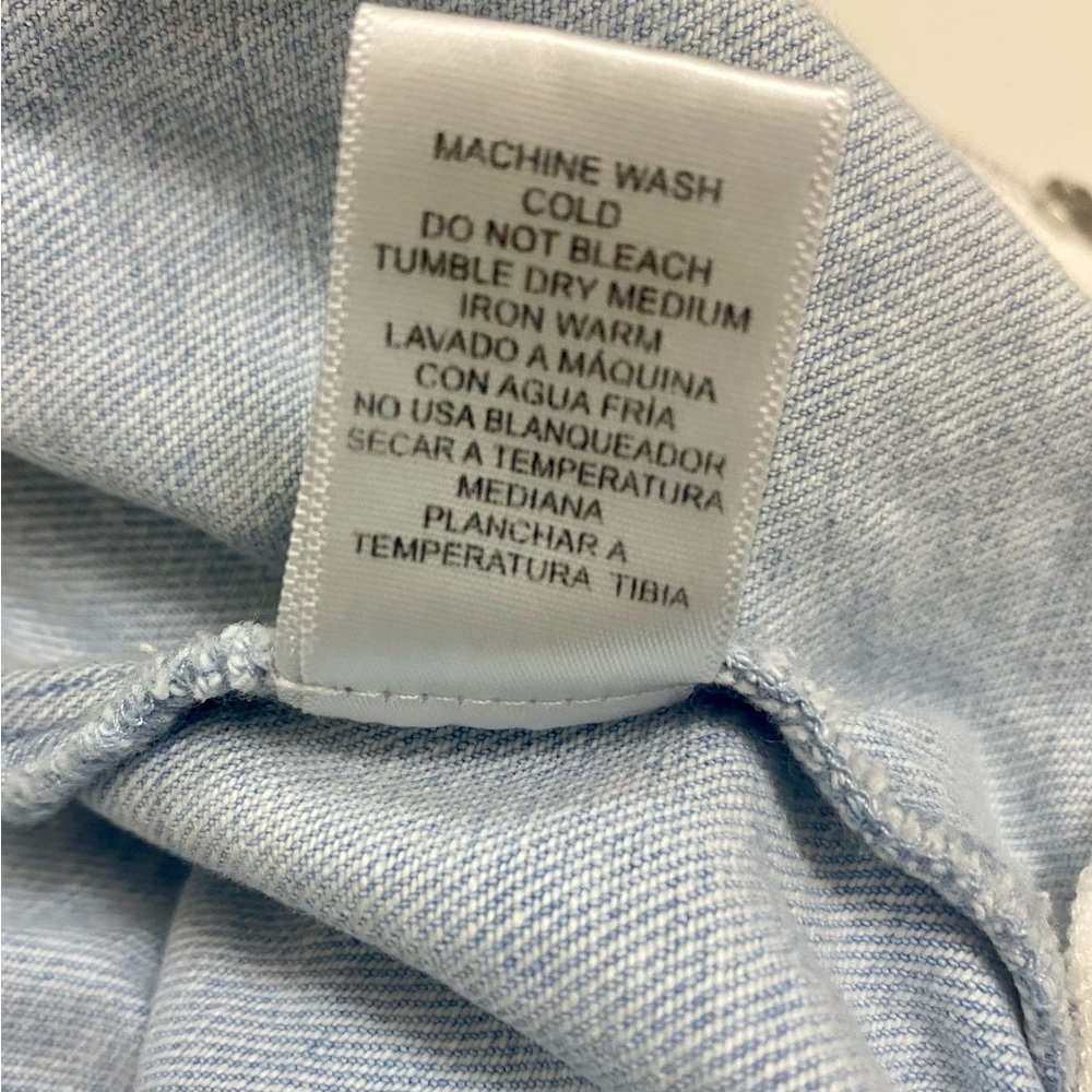 Love Tree Denim Sweatshirt Hooded Jacket - Picture 6 of 6